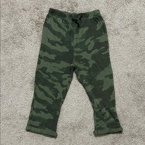 jumping beans Olive Green Knit Baby Jogger Pants